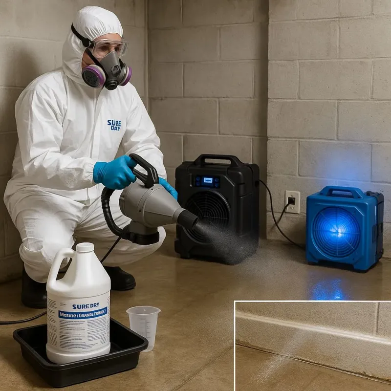 Sanitization and Odor Removal process in Gates-North Gates, NY