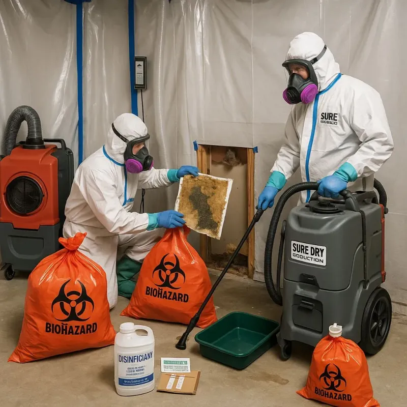 Contaminated Water Handling Protocols process in Gates-North Gates, NY